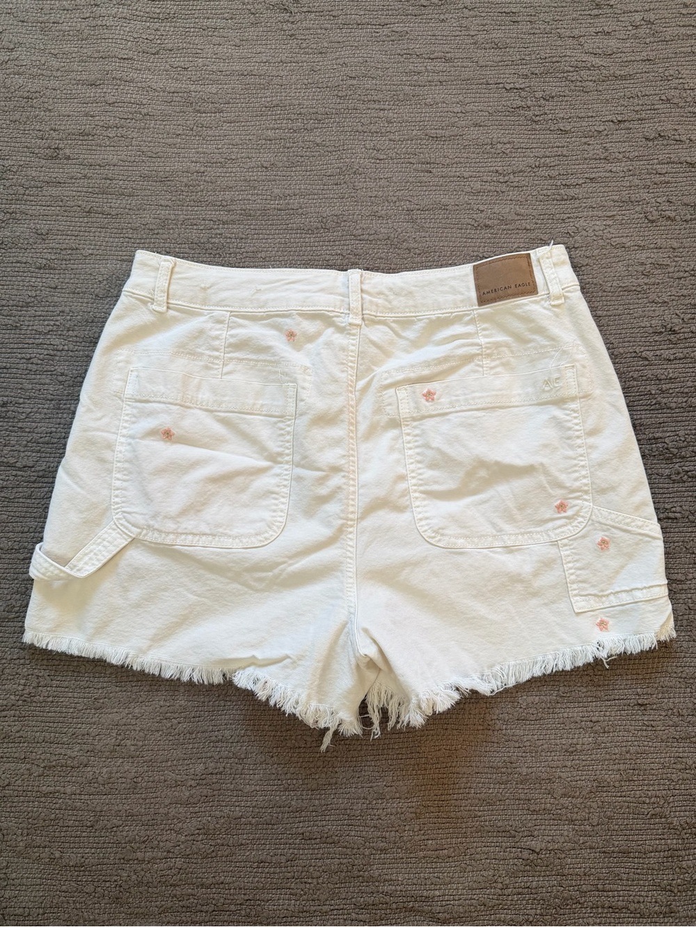 AMERICAN EAGLE Floral Denim Shorts